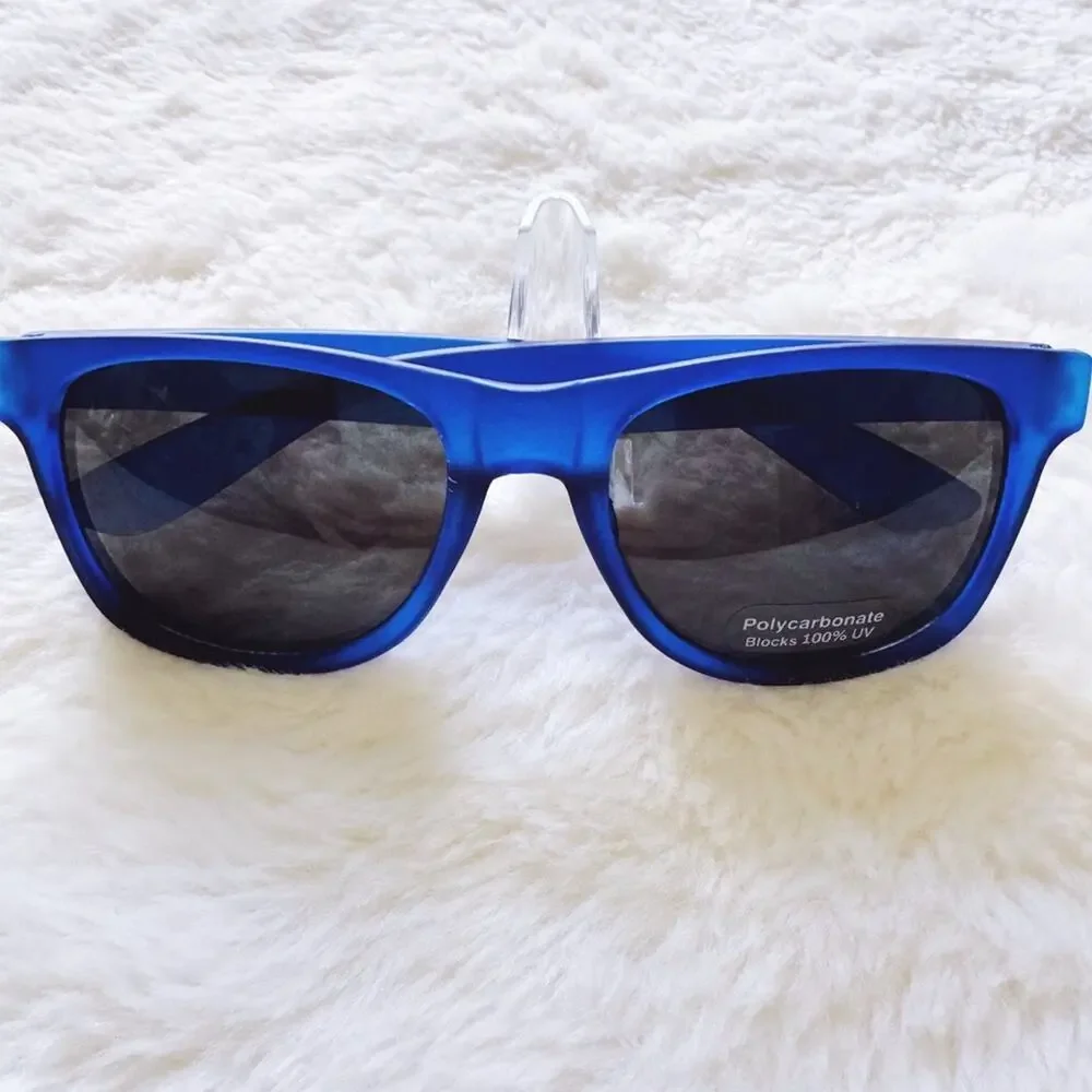 Luke Blue Polycarbonate Sunglasses